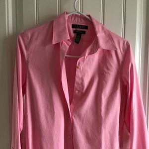 Lauren Ralph Lauren no-iron button down shirt